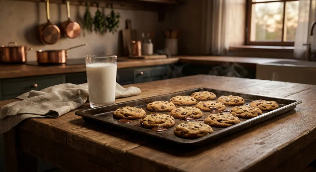 galletas con pepitas de chocolate
