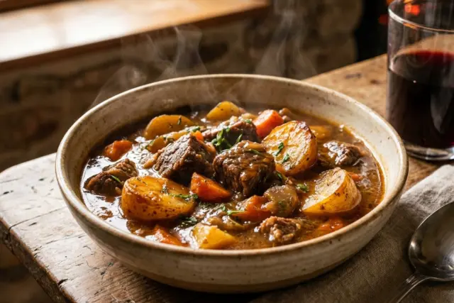 estofado de ternera con patatas