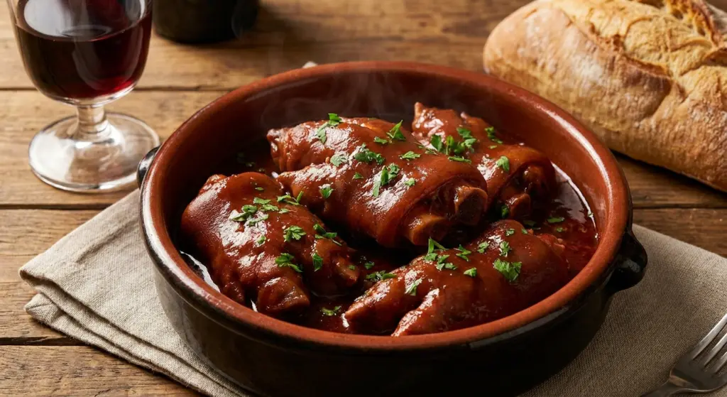 manitas de cerdo