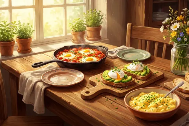 recetas con huevos
