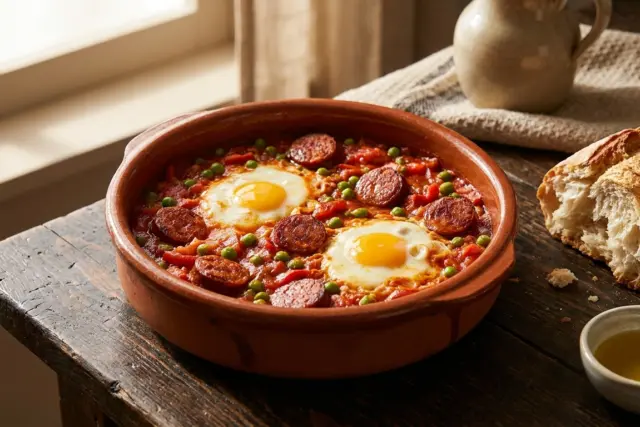 huevos a la flamenca