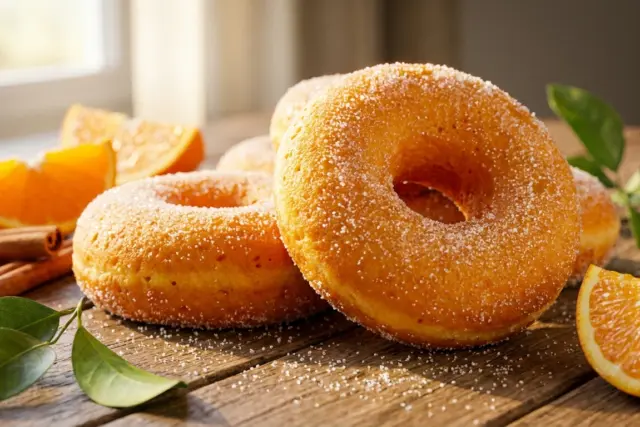 rosquillas de naranja