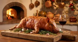 receta de cochinillo al horno