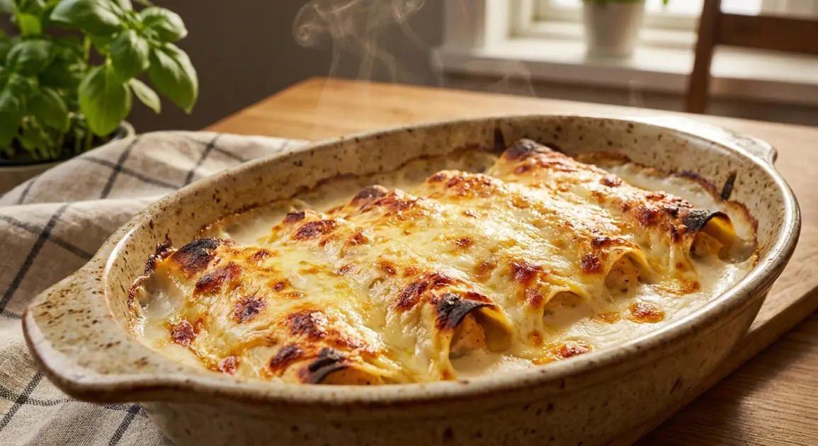 canelones de pollo