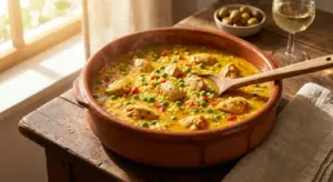 arroz meloso con pollo