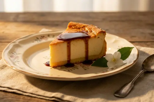 flan de queso