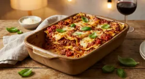 receta de lasaña de carne