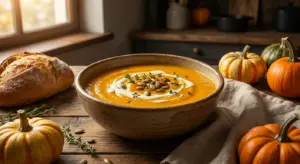 crema calabaza y zanahoria