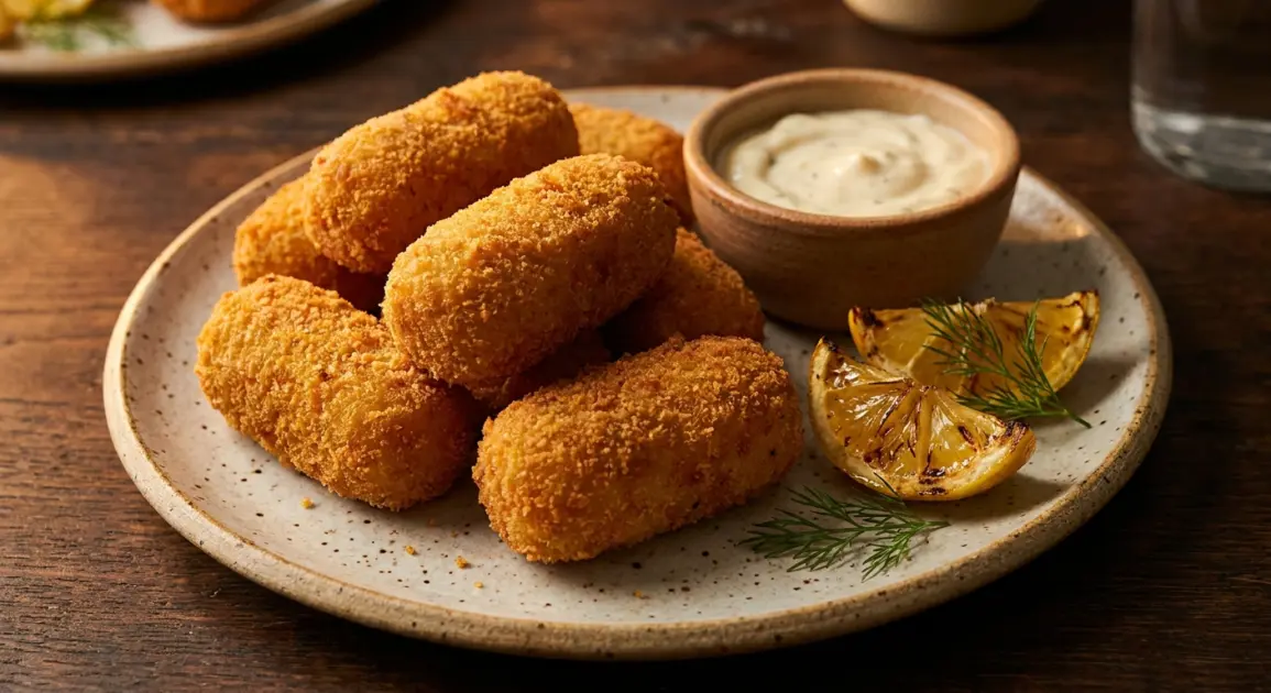 croquetas de pescado
