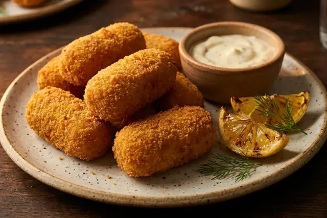 croquetas de pescado