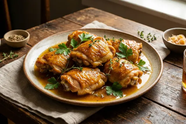 pollo en salsa