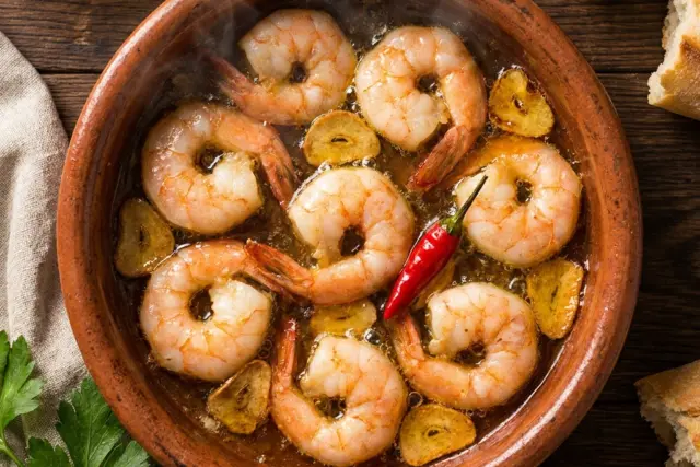 gambones al ajillo