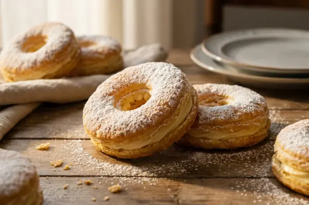rosquillas de nata